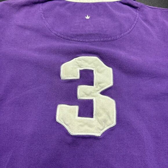 Joules Rugby Polo Short Sleeve Shirt Womens Small S Purple Pink - Picture 9 of 11